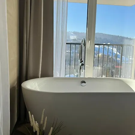 Widok Marzen Sun&ski Romantic Art House Z Garazem * Krynica Zdroj