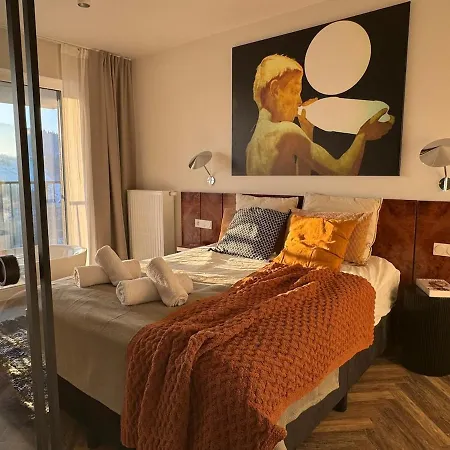 Widok Marzen Sun&ski Romantic Art House Z Garazem Krynica Zdroj