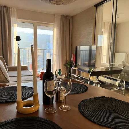 Widok Marzen Sun&ski Romantic Art House Z Garazem * Krynica Zdroj