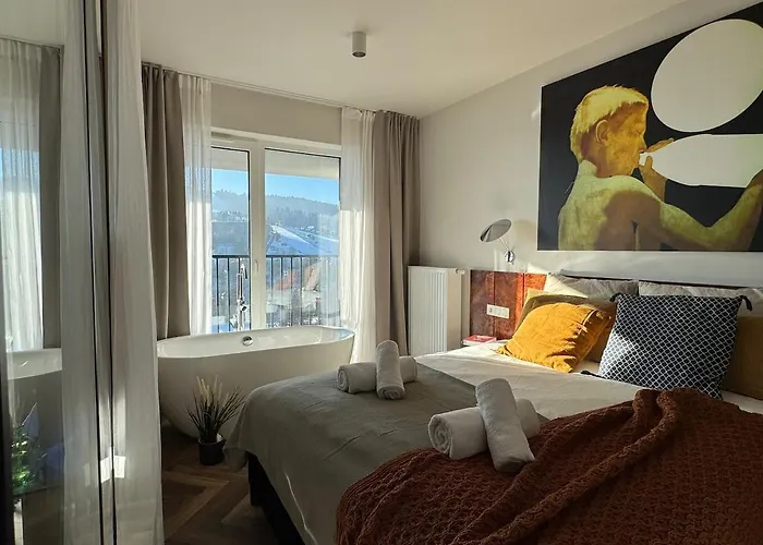 Appartement Widok Marzen Sun&ski Romantic Art House Z Garazem *