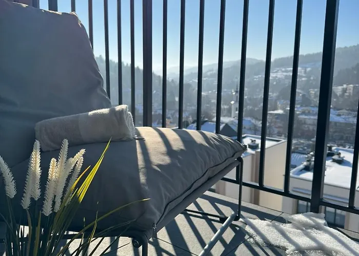 Widok Marzen Sun&ski Romantic Art House Z Garazem * Krynica Zdroj