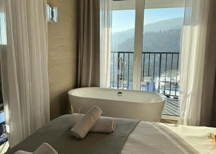 Widok Marzen Sun&ski Romantic Art House Z Garazem