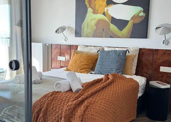 Widok Marzen Sun&ski Romantic Art House Z Garazem Appartement Krynica Zdroj